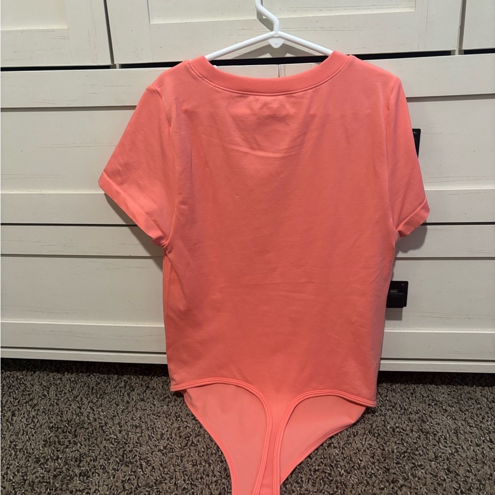 Coral Short Sleeve Bodysuit